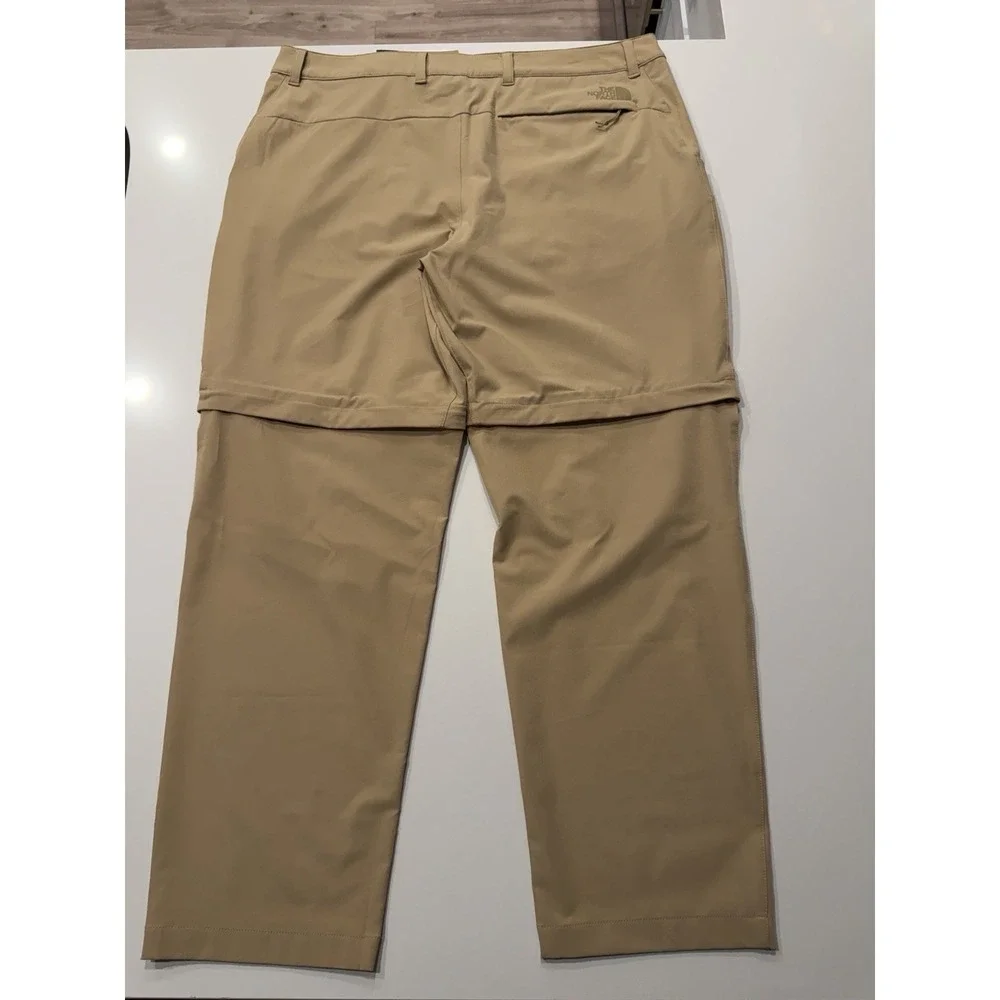 The North Face Paramount Convertible Pant NF0A7WZD Khaki Stone Mens 40 Short NWT